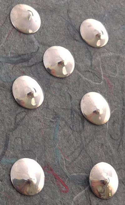 Handmade Sterling Silver Titty Button