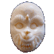 Balinese Mask Button