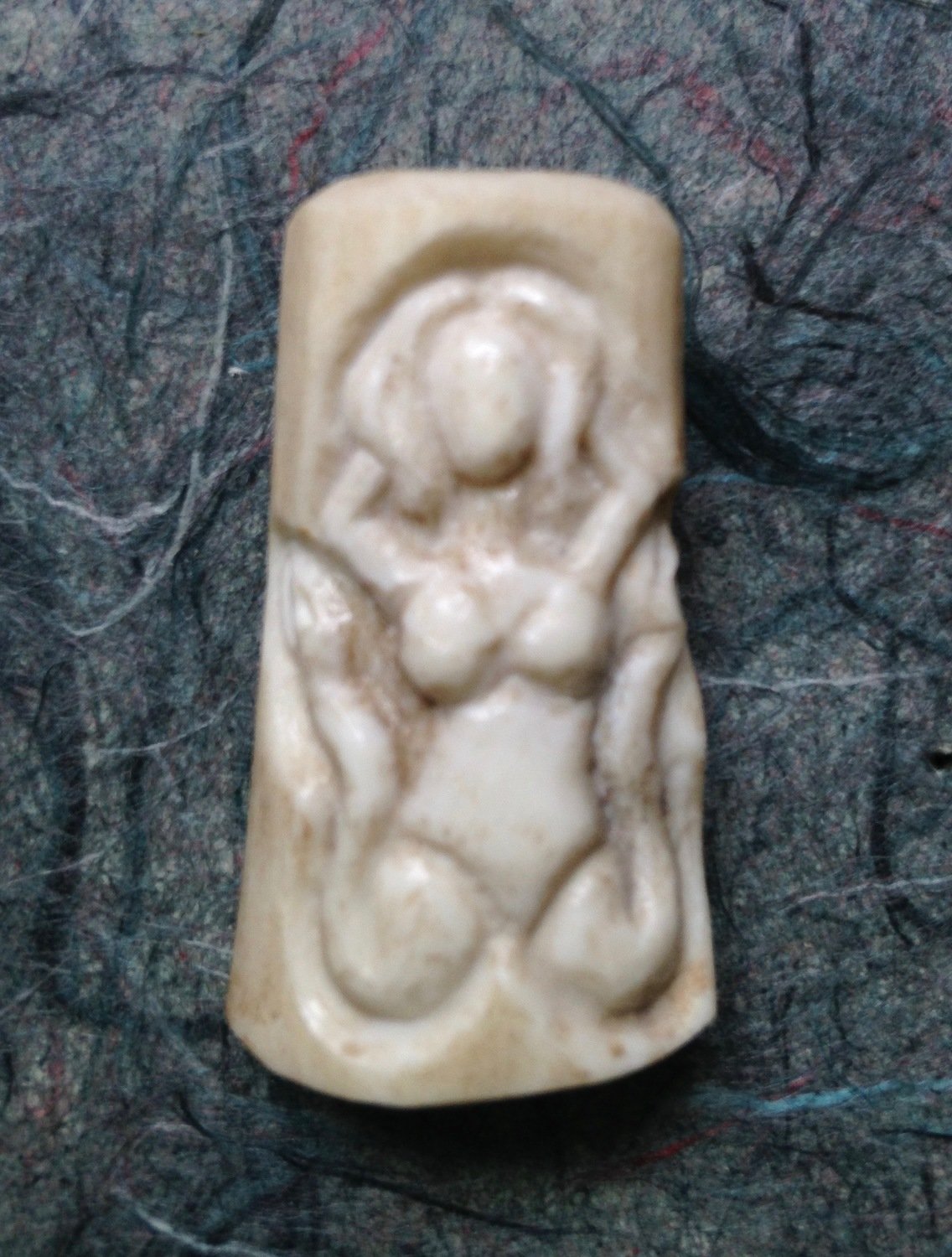 Whimsical Erotica - Carved Antler - Artist David Newell