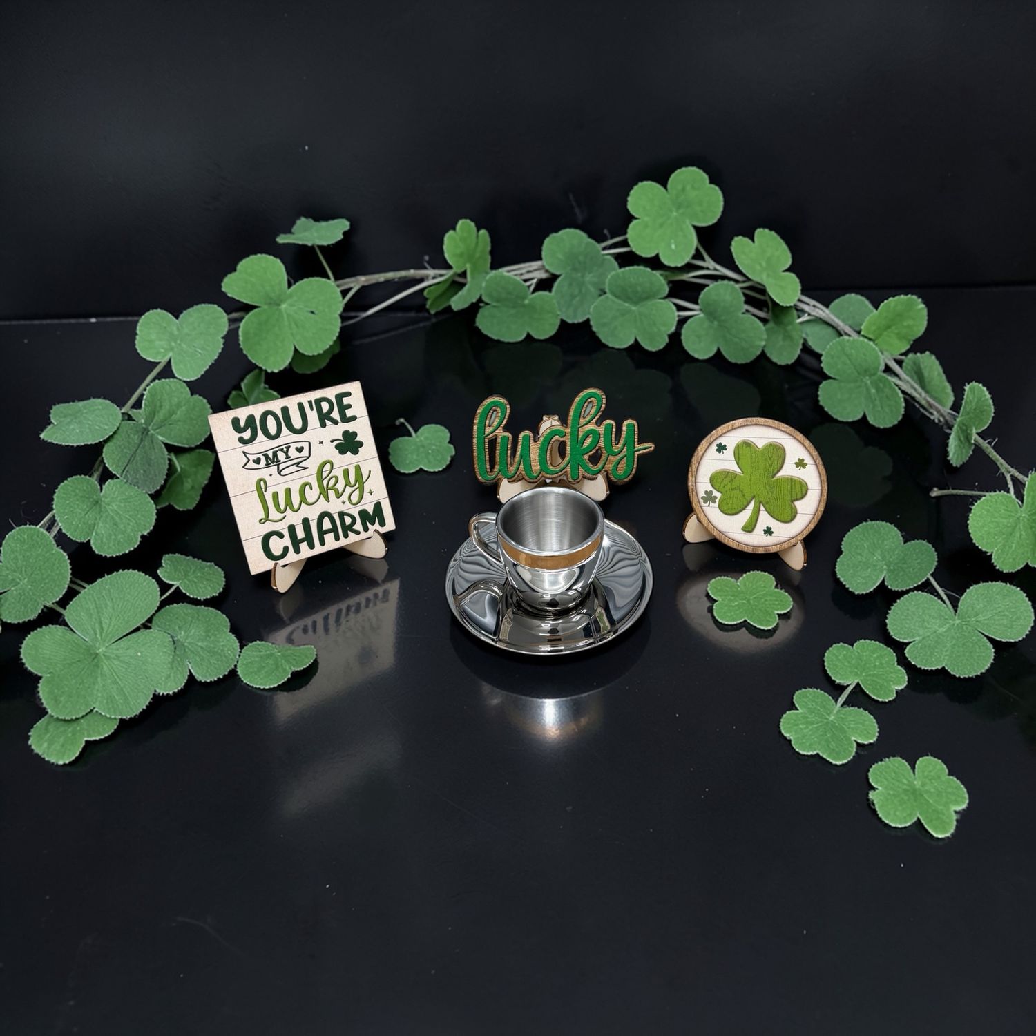 Stainless Steel 3oz Espresso Cups - set of 12