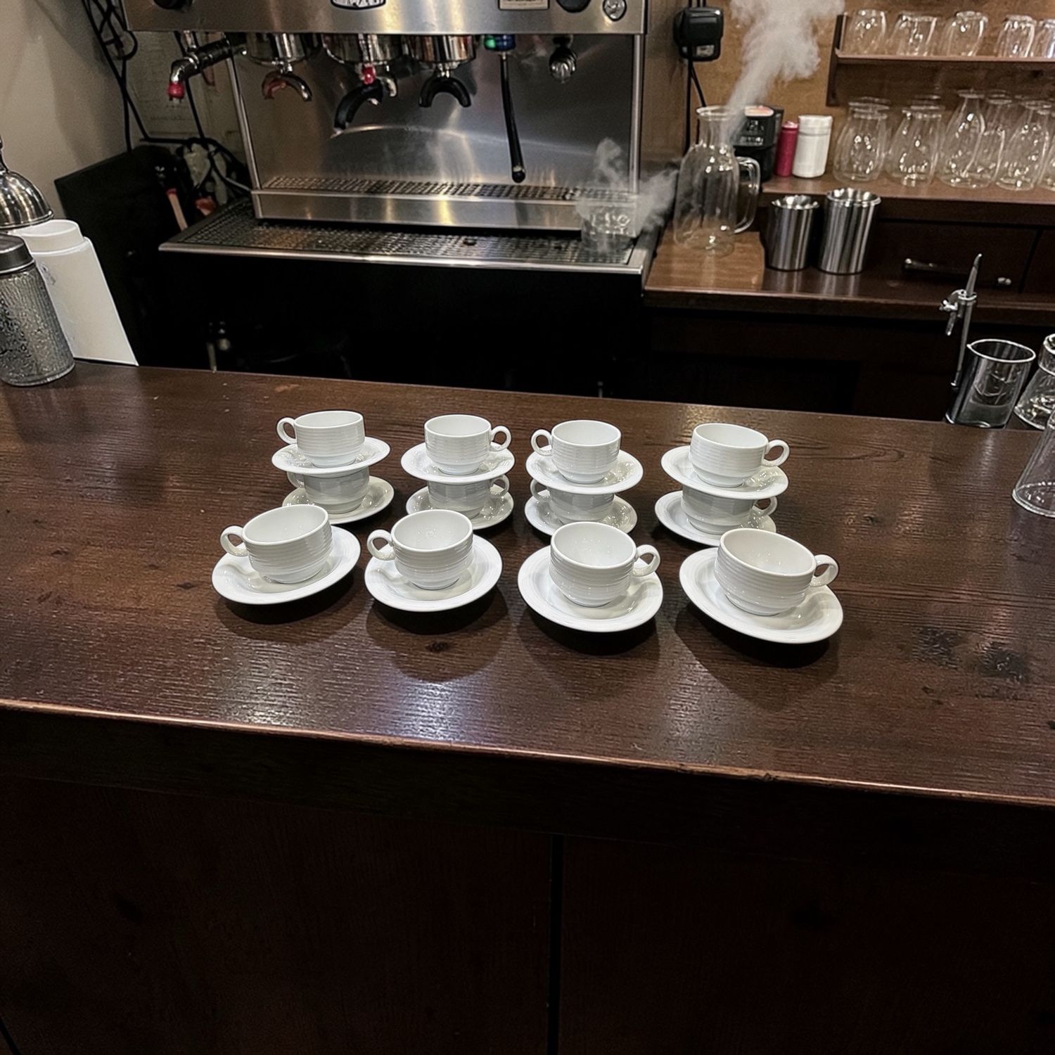 Coffee Cups 200ml &amp; Saucers