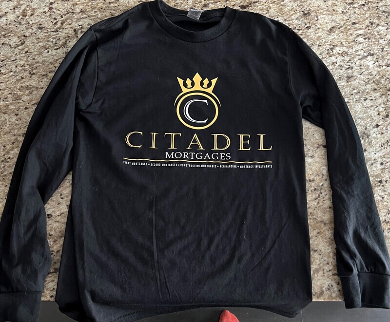 Citadel Mortgages - Men&amp; Women Fitted Long Sleeve Shirt