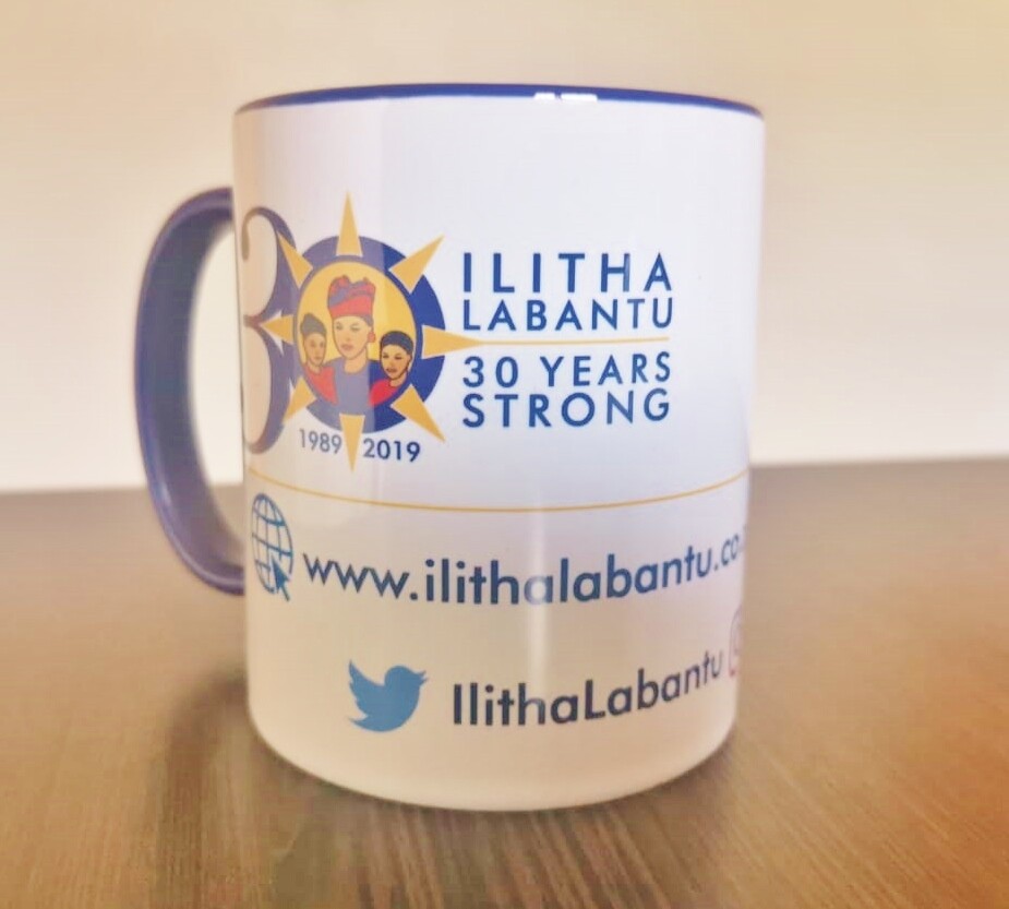 Ilitha Labantu 30-year anniversary commemorative mug