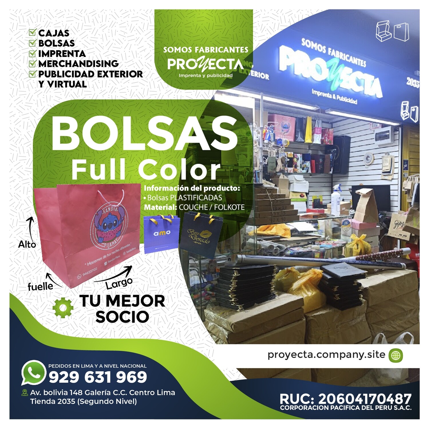 BOLSAS FULL COLOR