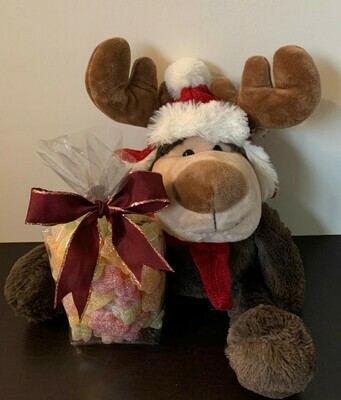 Rendier met snoepjes