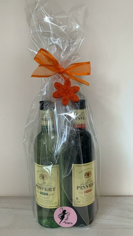 Geschenkset wijn/cava