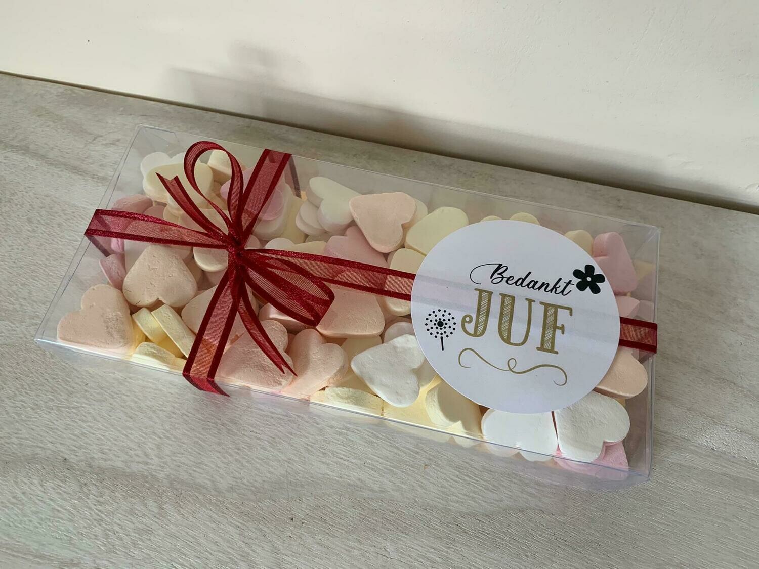 Zoet berichtje - Bedankt Juf / Meester