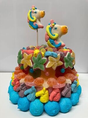Snoeptaart &#39;Unicorn&#39;