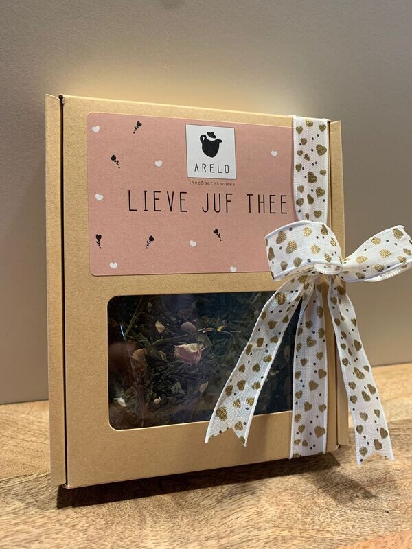 Theedoosje &#39;Lieve Juf&#39;