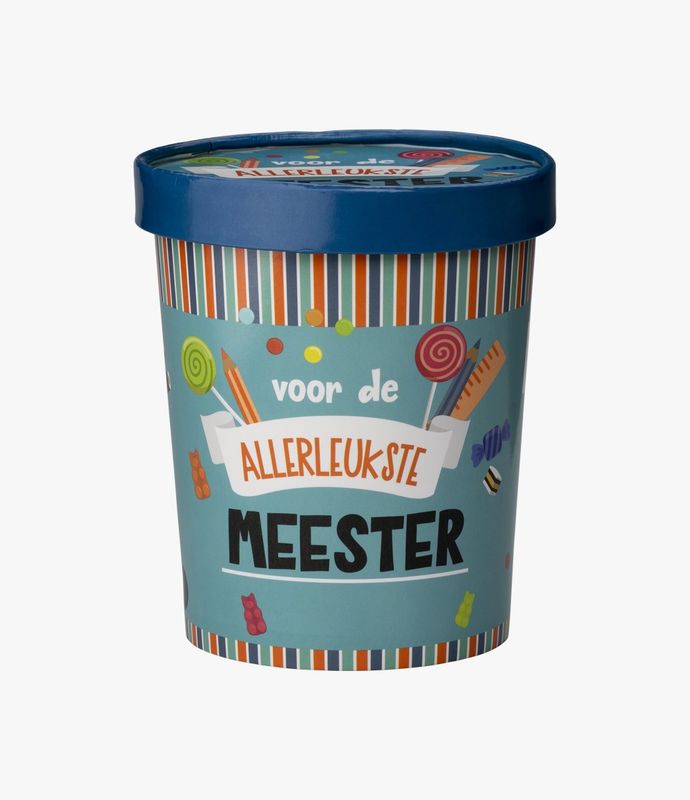 Candy bucket - meester