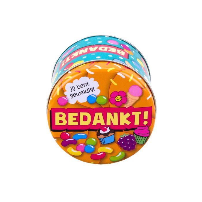 Snoepblikje - bedankt