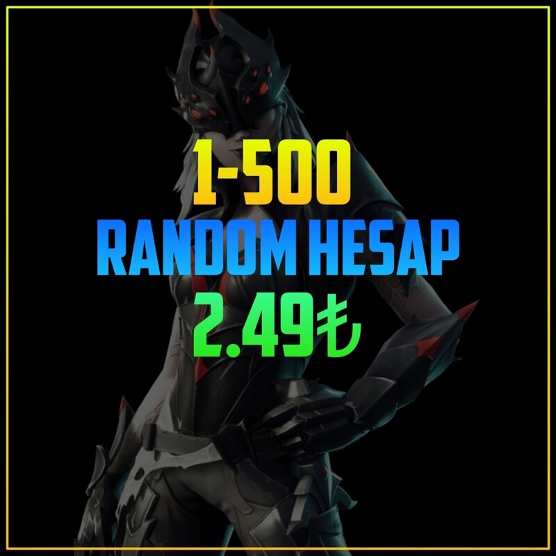1-500 RANDOM HESAP