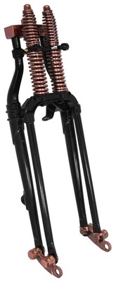 COPPER AND BLACK ANTIQUE STYLE SPRINGER 18&quot;