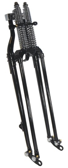 HARDBODY ANTIQUE STYLE SPRINGER GLOSS BLACK 24&quot;