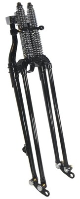 HARDBODY ANTIQUE STYLE SPRINGER GLOSS BLACK 26&quot;