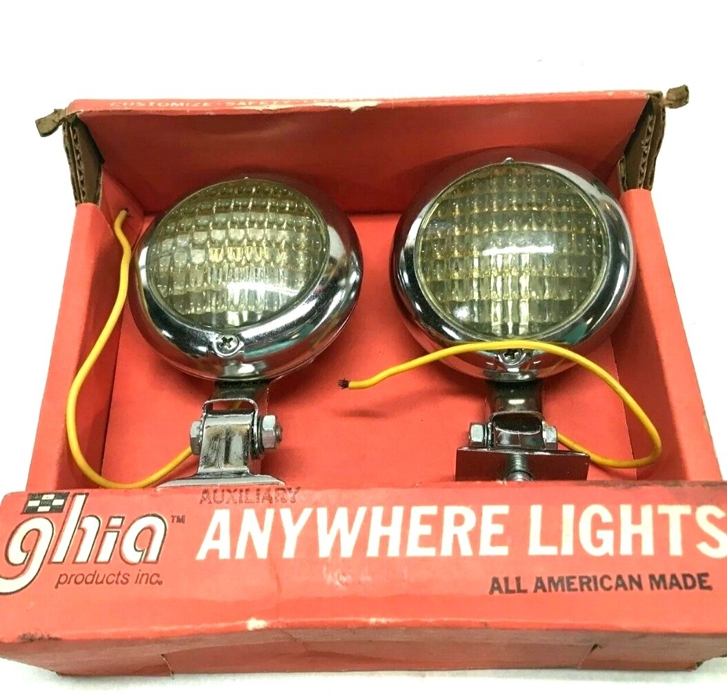 USA made Small Chopper Headlights NOS japanese