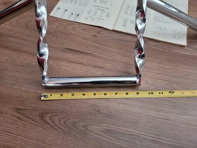 Chopper Twisted Z Handlebars vintage SMC NOS 1&quot;