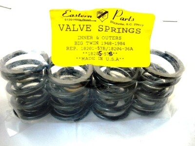 Harley Panhead Shovelhead Cylinder Head USA Valve Spring Set