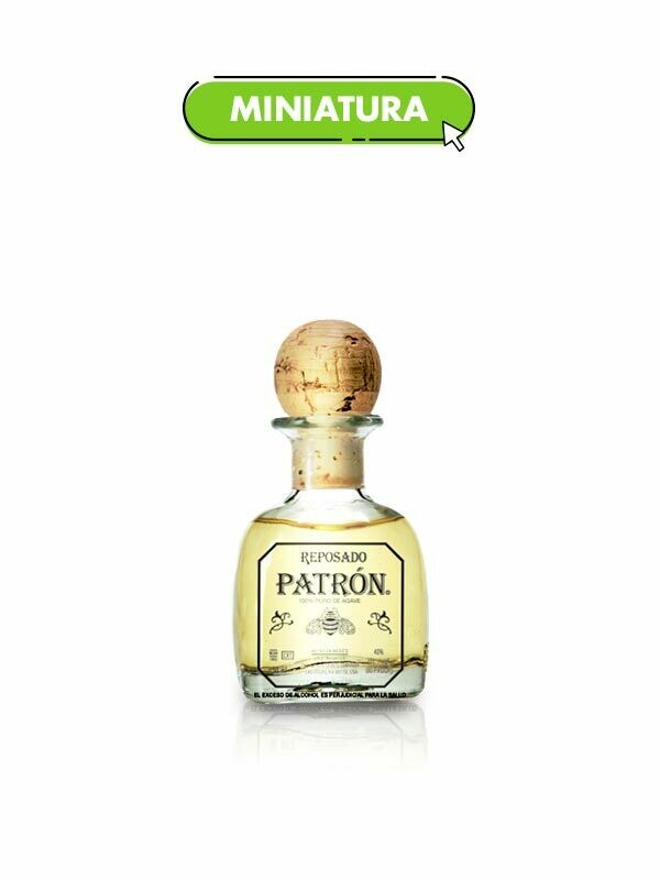 TEQUILA PATRON REPOSADO X 50 ML