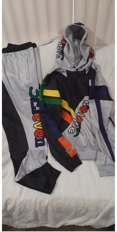 Multicolored sublimation sweatsuits