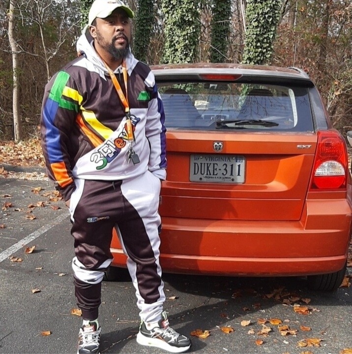 Multicolored sublimation sweatsuits