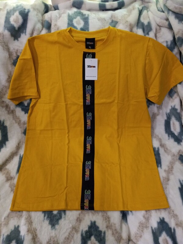 Woven strip Tee&#39;s