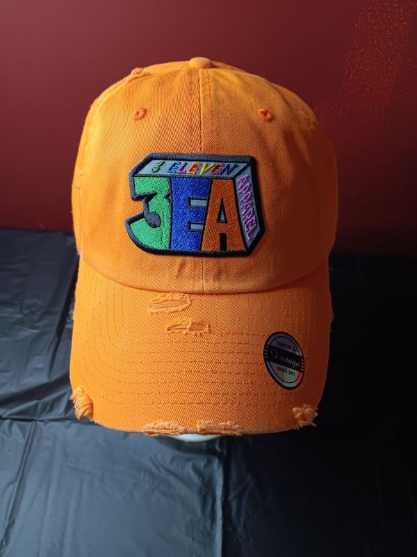 3EA distressed caps
