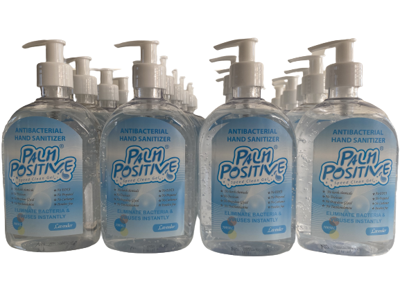 24 x 500ml Palm Positive Speed Clean Gel® Free Shipping