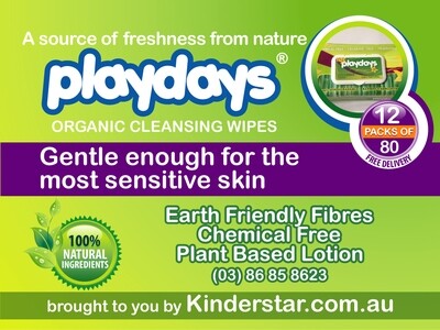 DOUBLES: 24 packs Cucumber Cool Bamboo Washcloths - Biodegradable - Organic Cleansing Wipes