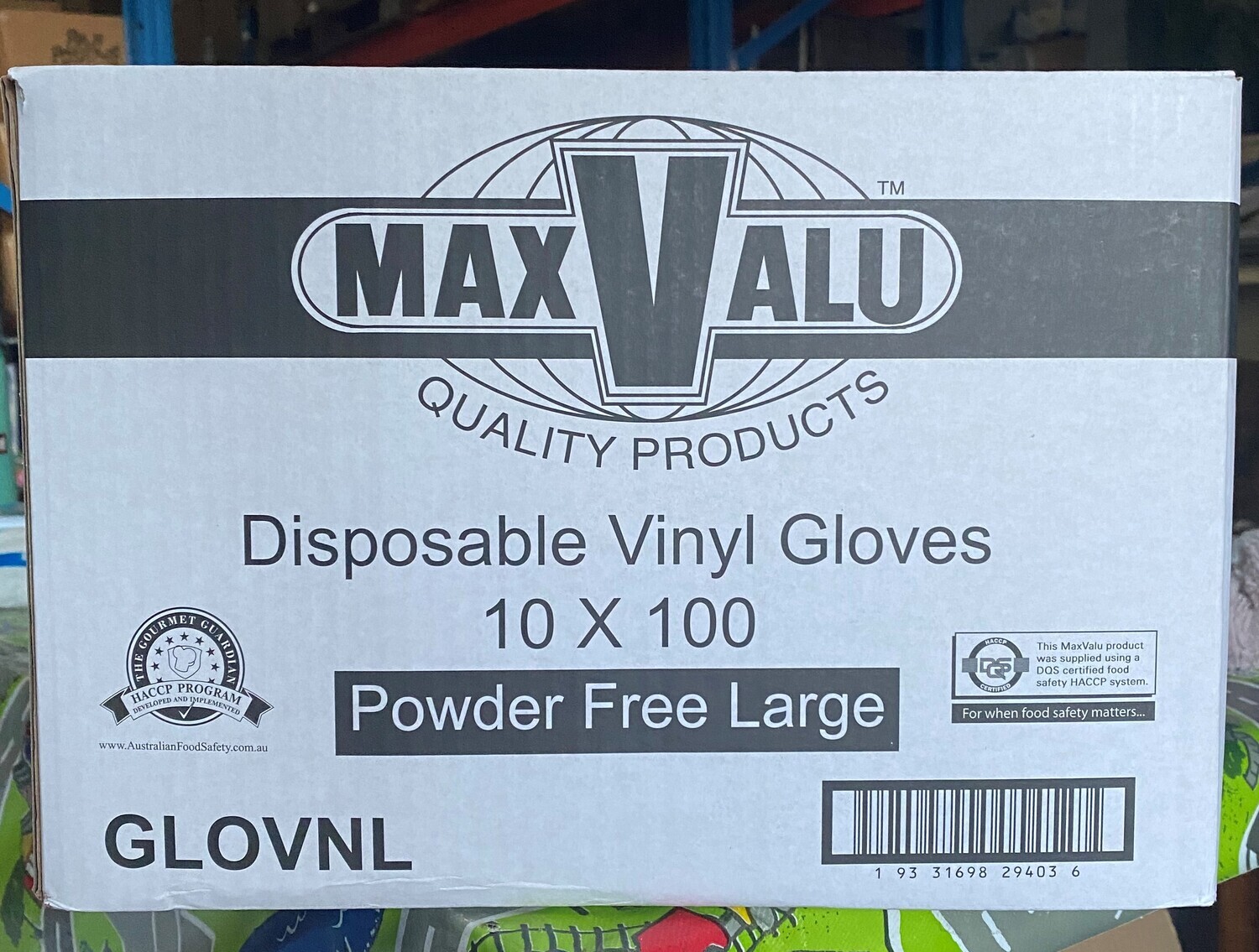 Large CLEAR Powder Free Disposable Vinyl Gloves BULK 1000pc