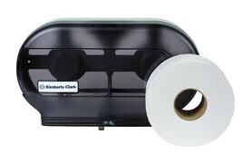 2 Ply Jumbo Toilet Tissue Rolls x 8pack:  90mm x 300m