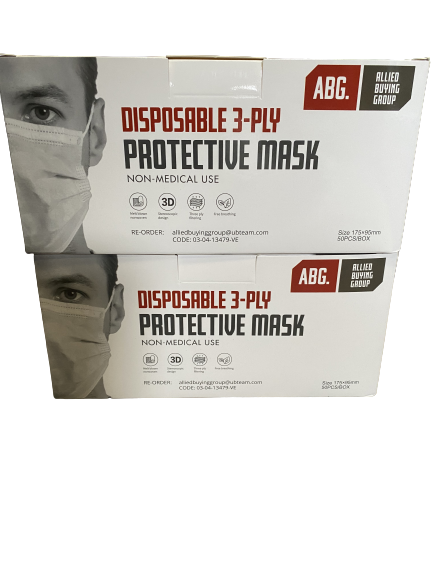 40 packs of 50 $8.00 per pack of 50 Disposable Protective Face Masks 2000 masks carton. Pls contact us directly for smaller quantities.