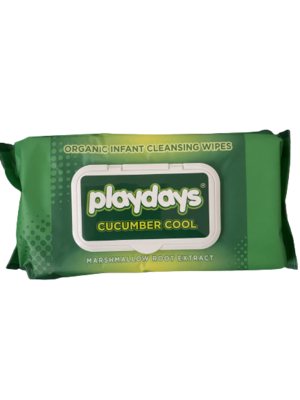 Playdays Cucumber Cool® 12 packs of 80 with Marshmallow Root Extracts Baby Wipes