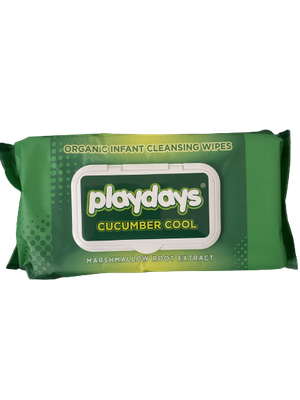 FREE DELIVERY Playdays Cucumber Cool® Pure &amp; Gentle Baby Care Bamboo Washcloths 12packs80