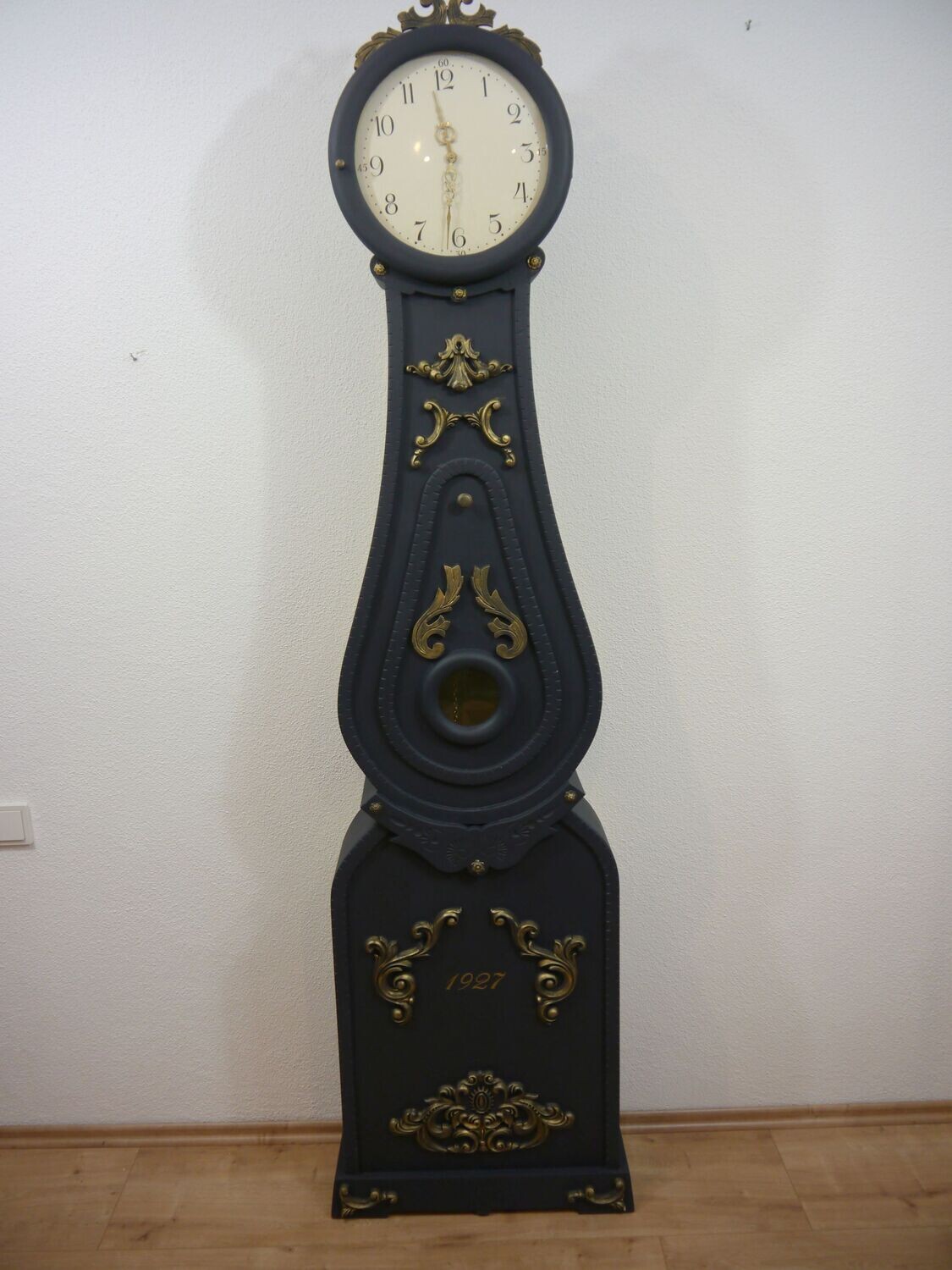 restaurierte schwedische Morauhr Nr. 23282
