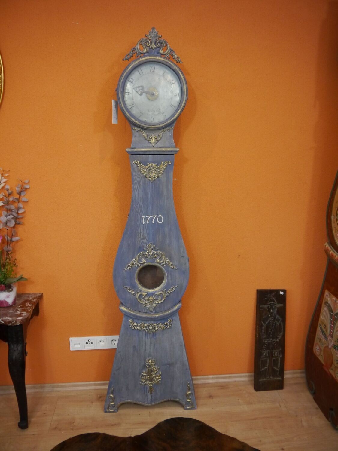 restaurierte schwedische Morauhr Nr. 23203