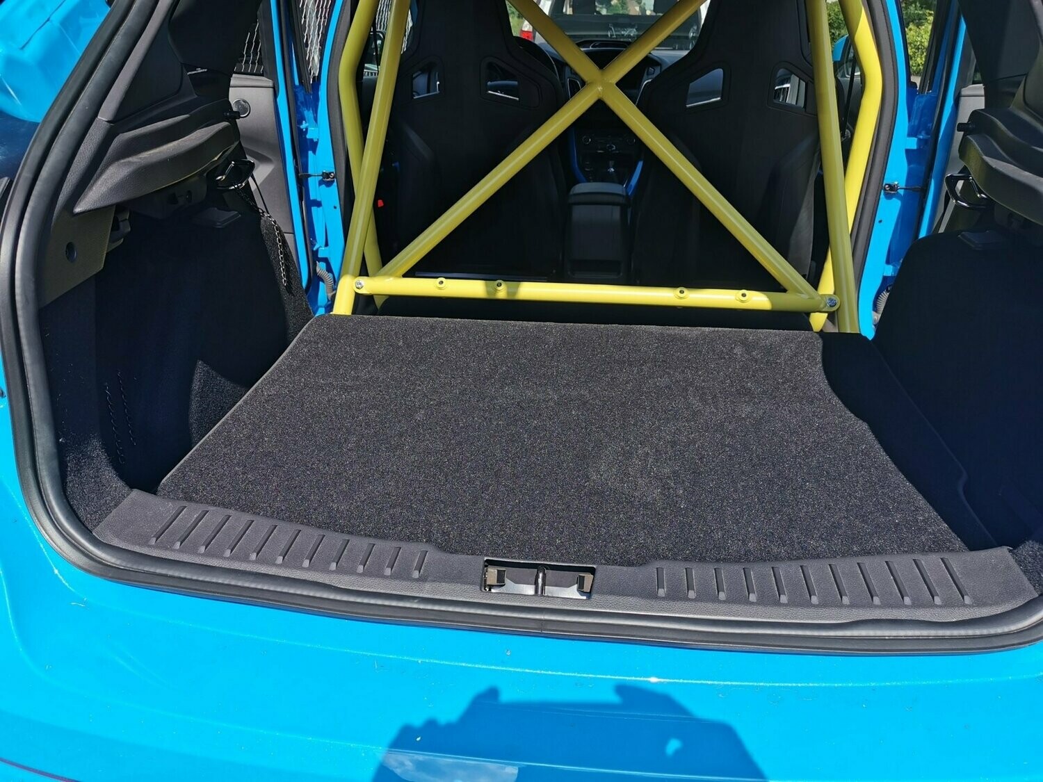 Auto Kofferraummatte Kofferraumteppich Premium Velours