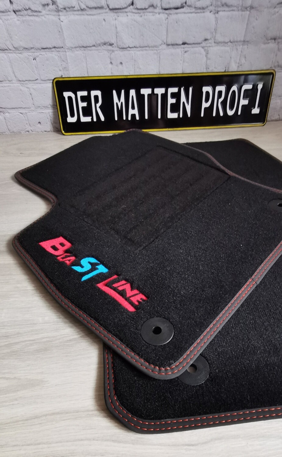 Velours Fußmatten Passend Für Ford Focus MK3 (2010-2018