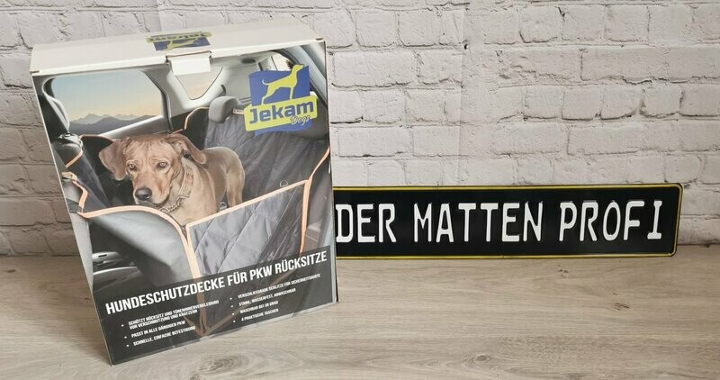 Hunde Schutzdecke Rückbank
