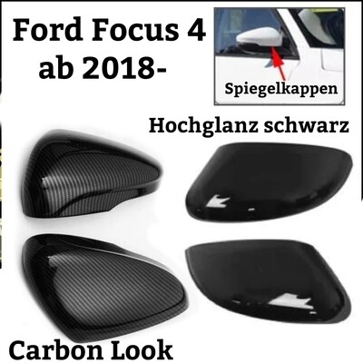 Ford Focus Mk4 2018- Spiegel-Kappen