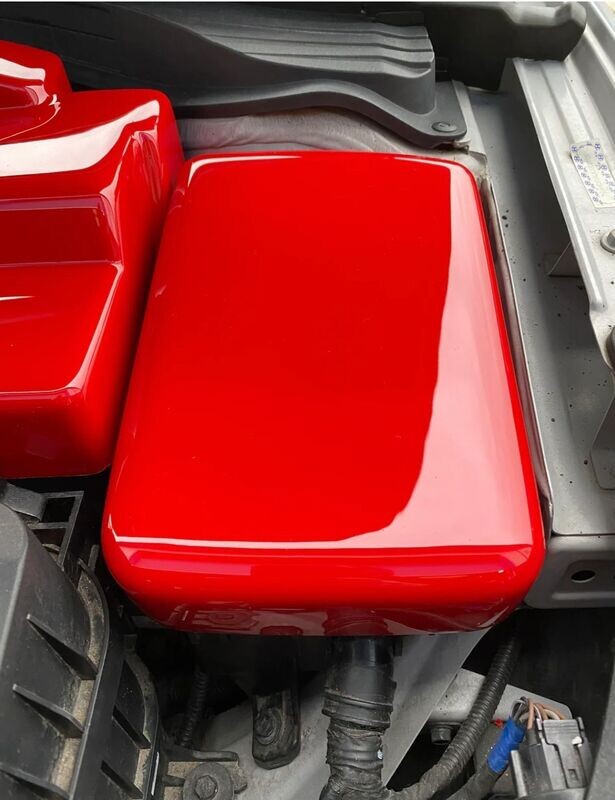 geeignet für Hyundai i20, i20N, i30, i30N, Kona, Veloster, Performance-Cover Abdeckung, ideal für Fahrzeugtuning, Fahrzeugaufbereitung und Werterhaltung. Hochwertiges Material für eine sportliche Optik, perfekt für Show&Shine und einen aufgeräumten Motorraum. Motorverkleidung, Abdeckung Motor
