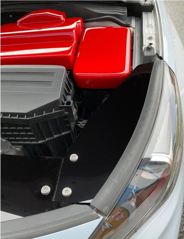 geeignet für Hyundai i20, i20N, i30, i30N, Kona, Veloster, Stylisches Performance-Cover für den Motor, ideal für Fahrzeugtuning, Show&Shine, Werterhaltung, Fahrzeugpflege und eine individuelle Optik, perfekt für alle, die ihr Auto aufwerten möchten. Motorabdeckung Verkleidung Motorraum