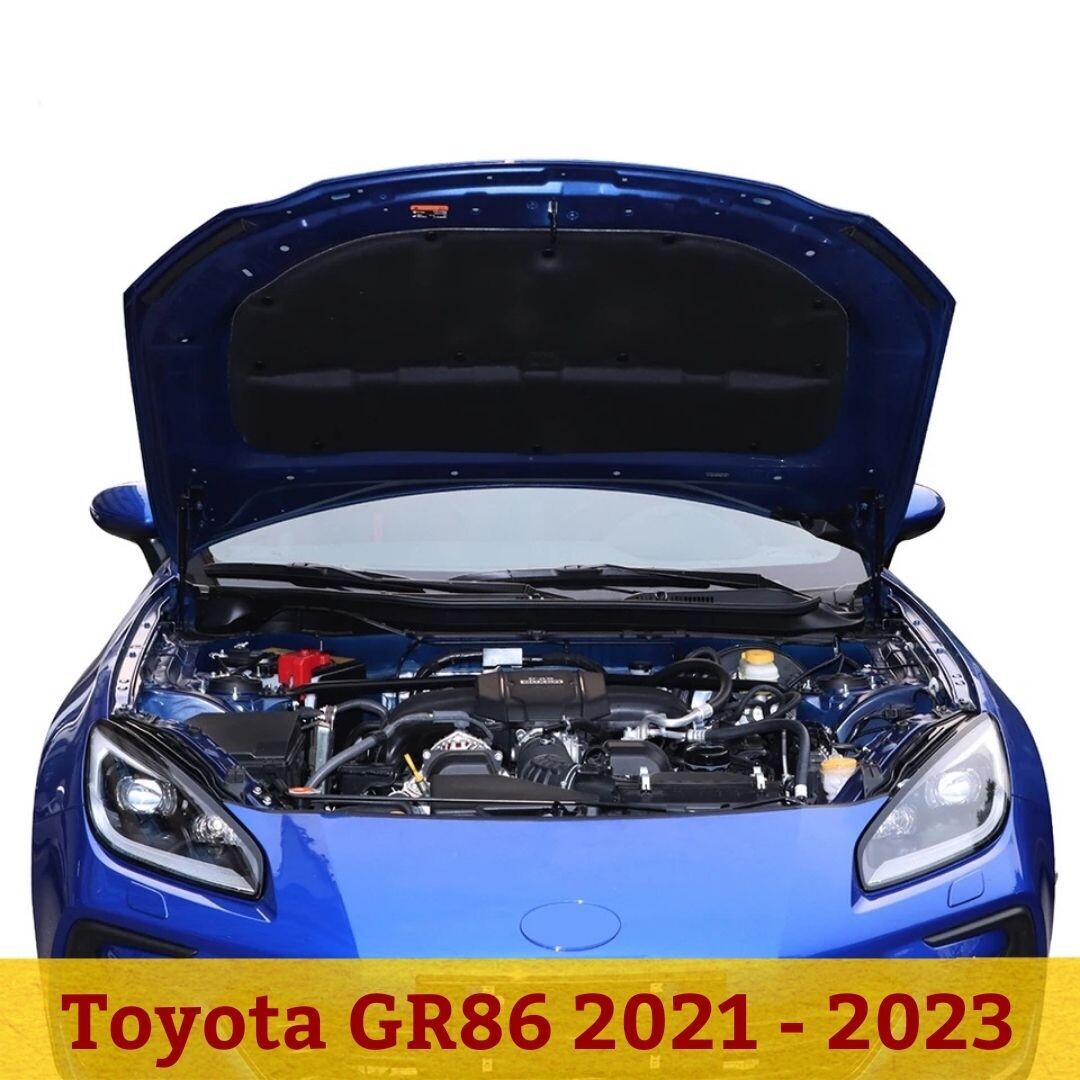 Hochwertige Haubenlifter, Haubendämpfer passend für Toyota GR86 2021 - 2023-,  in verschiedenen Farben, speziell von uns entwickelt, einfach zu installieren – ohne Bohren und Karosserieumbauten, für eine funktionale und stilvolle Aufwertung des Motorraums.