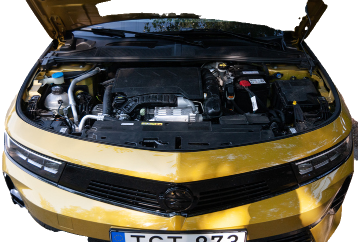 Opel Astra L 2022 -, Hochwertige Haubenlifter, Haubendämpfer in verschiedenen Farben, speziell von uns entwickelt, einfach zu installieren – ohne Bohren und Karosserieumbauten, für eine funktionale und stilvolle Aufwertung des Motorraums.