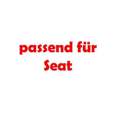 passend für Seat