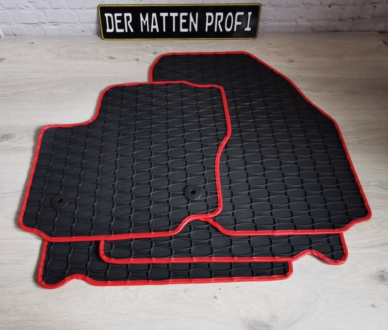 Premium Gummifußmatten passend für Ford S-Max 2006 - 2014 Premium Gummifußmatten passend für Ford S-Max 2006 - 2014