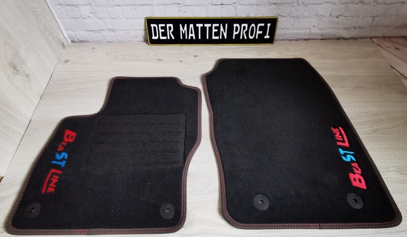 Premium Velours Fußmatten Ford Focus Mk3 Premium Velours Fußmatten Ford Focus Mk3
