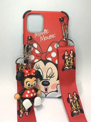 Cartoon Minnie Case w/ Phone Stand