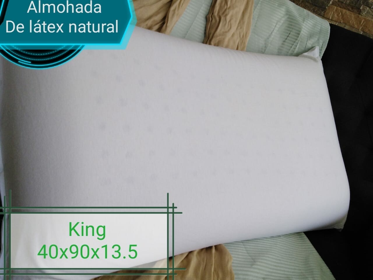 Almohada latex natural