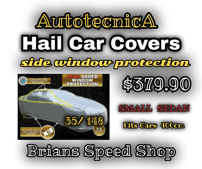 Autotecnica Side Window Protection Evolution 35/148 Sedan Small Premium Hail Cover 4.00M  Free Shipping SKU 487 $379.90